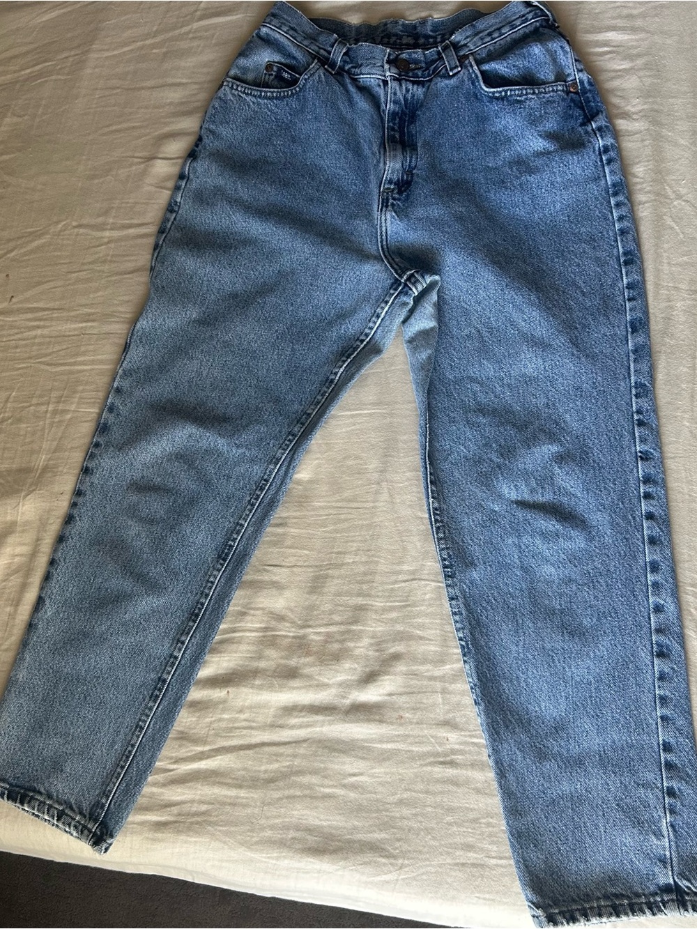 Classic Men's Light Blue Denim Jeans